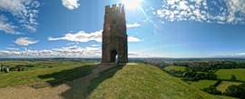 glastonbury somerset angleterre sejour randonnée pédestre liberté